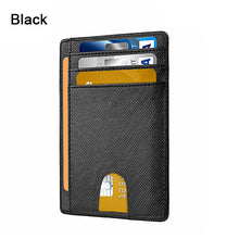 Load image into Gallery viewer, Genuine Leather Wallet with Front Pocket, Credit Card Holder and ID Window
