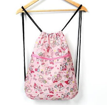Load image into Gallery viewer, Cartoon Foldable Waterproof String Backpack for Teens