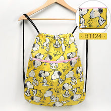 Load image into Gallery viewer, Cartoon Foldable Waterproof String Backpack for Teens