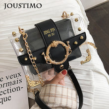 Load image into Gallery viewer, PVC Transparent Shoulder Crossbody Bag
