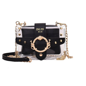 PVC Transparent Shoulder Crossbody Bag