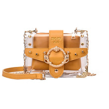 Load image into Gallery viewer, PVC Transparent Shoulder Crossbody Bag
