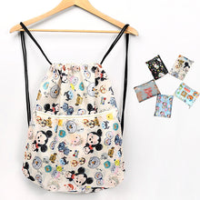 Load image into Gallery viewer, Cartoon Foldable Waterproof String Backpack for Teens
