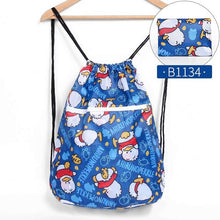 Load image into Gallery viewer, Cartoon Foldable Waterproof String Backpack for Teens
