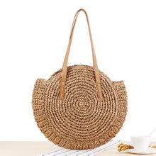 Load image into Gallery viewer, Summer Round Ratan Bag
