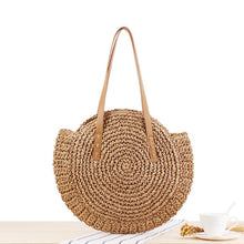 Load image into Gallery viewer, Summer Round Ratan Bag
