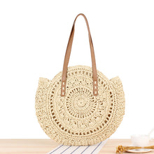 Load image into Gallery viewer, Summer Round Ratan Bag
