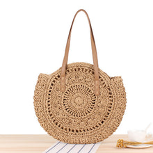 Load image into Gallery viewer, Summer Round Ratan Bag
