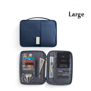 Waterproof Travel Wallet with Passport Holder, Card Holder