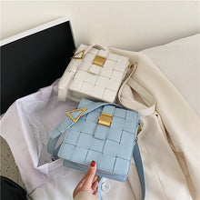 Load image into Gallery viewer, PU Leather Messenger Shoulder Crossbody  Bag

