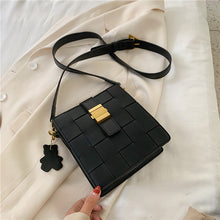 Load image into Gallery viewer, PU Leather Messenger Shoulder Crossbody  Bag
