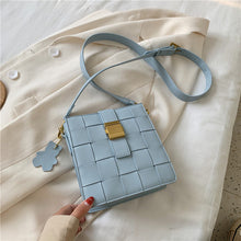 Load image into Gallery viewer, PU Leather Messenger Shoulder Crossbody  Bag
